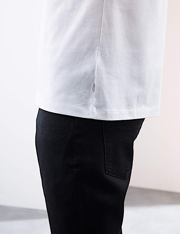 Pure Supima® Cotton V-Neck T-Shirt - TW