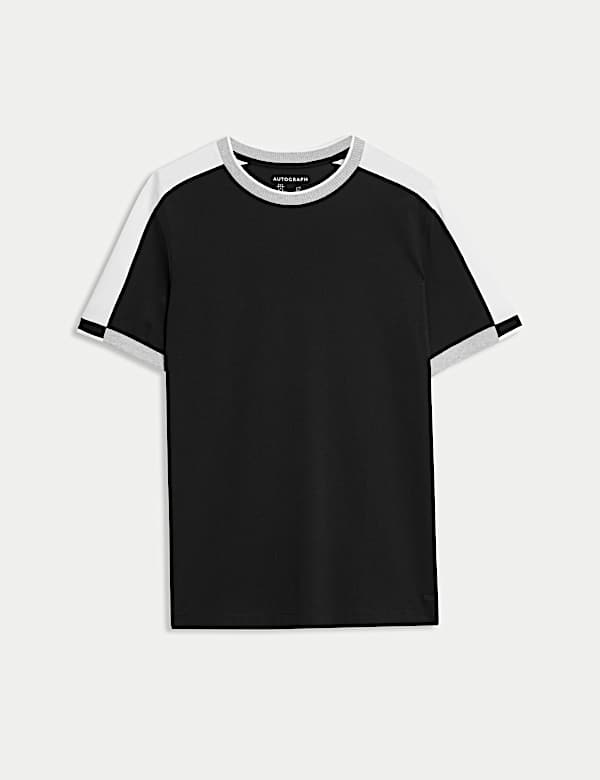 T-shirt micro &pi;&iota;&kappa;έ &alpha;&pi;ό &sigma;ύ&mu;&mu;&epsilon;&iota;&kappa;&tau;&omicron; &beta;&alpha;&mu;&beta;ά&kappa;&iota; - GR