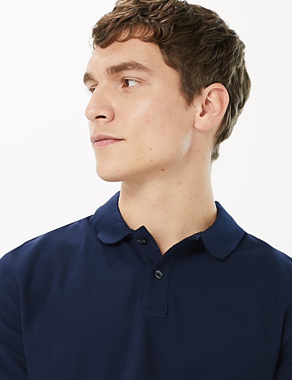 Slim Fit Cotton Polo Shirt