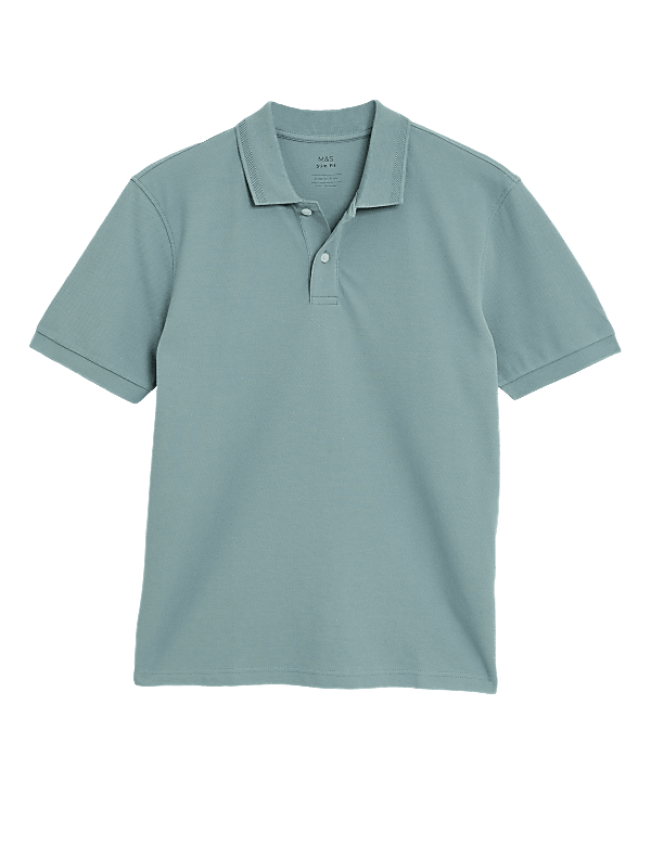 Slim Fit Pure Cotton Polo Shirt
