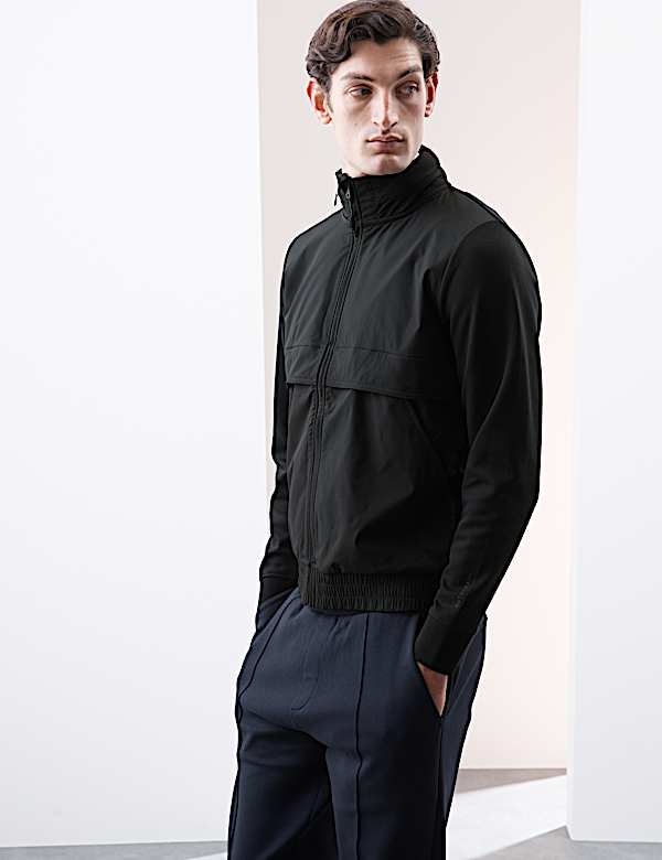 Packaway Hood Zip Up Jacket with Stormwear™ - VN