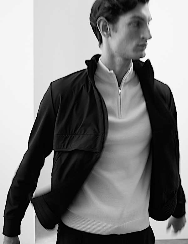 Packaway Hood Zip Up Jacket with Stormwear™ - CH