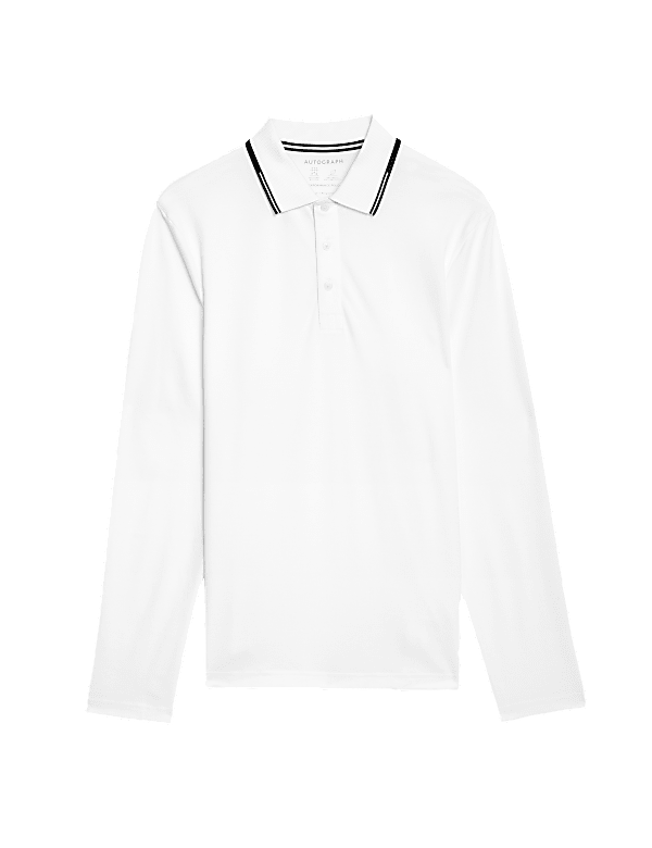 Cotton Rich Tipped Polo Shirt