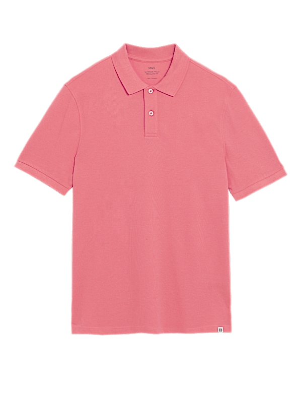 Pure Cotton Pique Regular Fit Polo Shirt