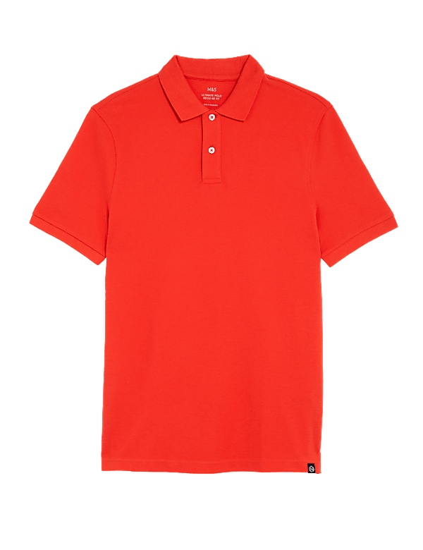 Pure Cotton Pique Regular Fit Polo Shirt