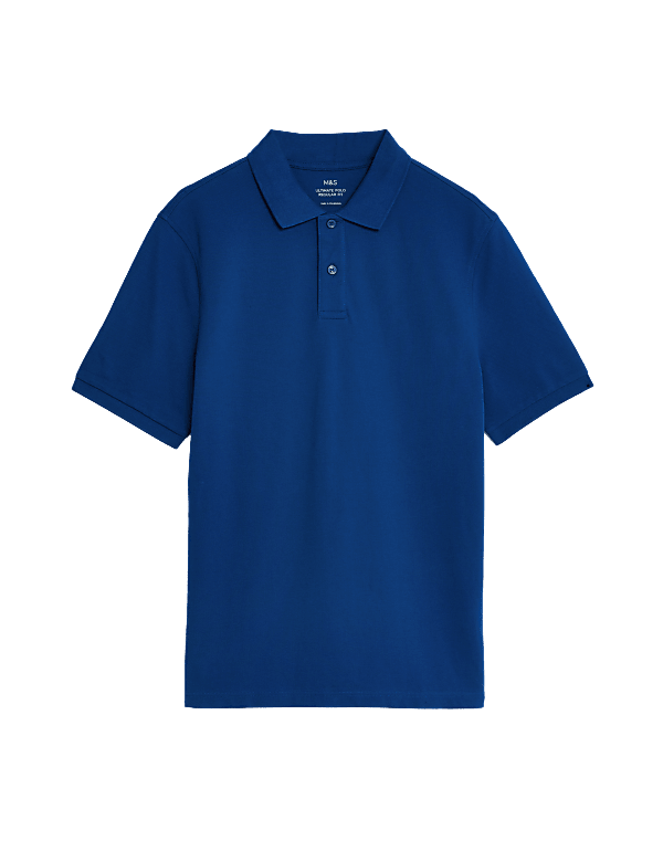 Pure Cotton Pique Regular Fit Polo Shirt