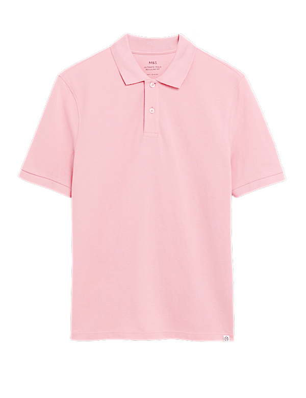 Pure Cotton Pique Regular Fit Polo Shirt