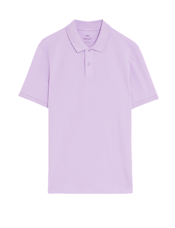 Pure Cotton Pique Regular Fit Polo Shirt