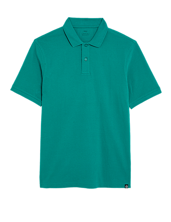 Pure Cotton Pique Regular Fit Polo Shirt