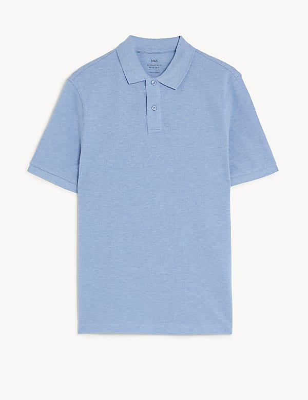 Pure Cotton Pique Regular Fit Polo Shirt