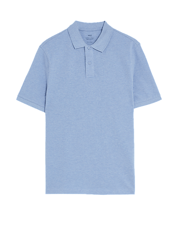 Pure Cotton Pique Regular Fit Polo Shirt