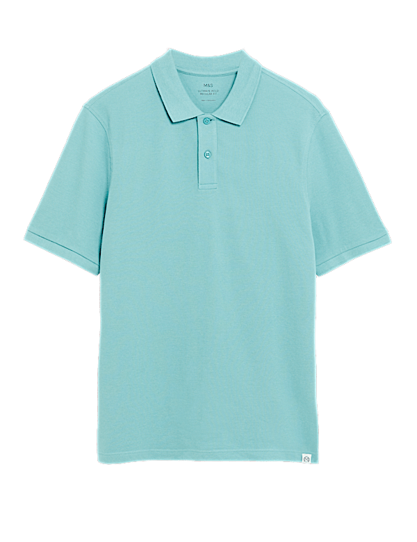 Pure Cotton Pique Regular Fit Polo Shirt