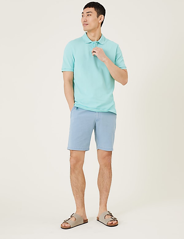 Pure Cotton Pique Regular Fit Polo Shirt