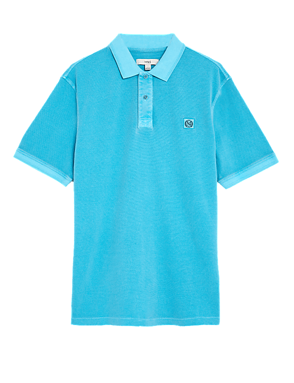 Pure Cotton Polo Shirt