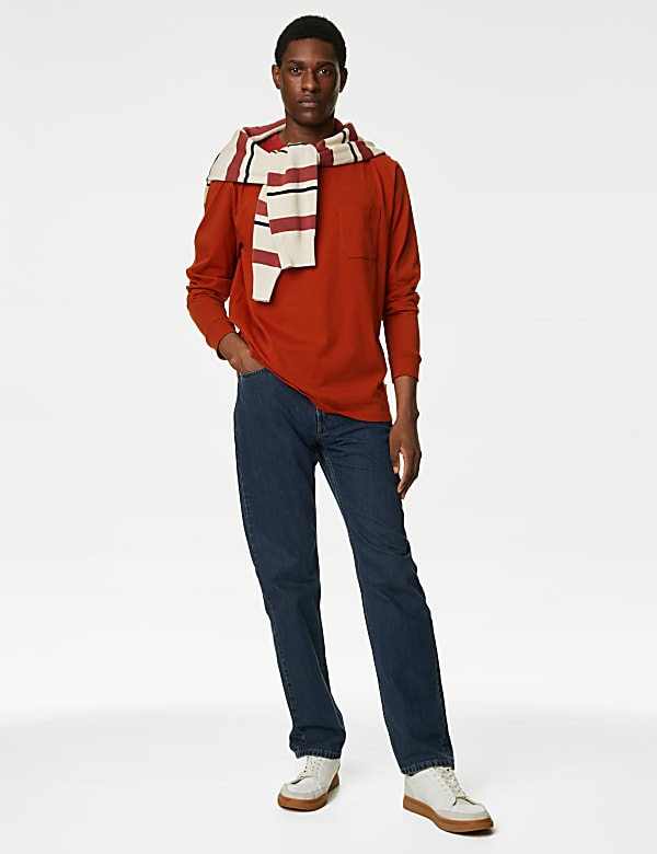 Pure Cotton Heavyweight Long Sleeve T-Shirt