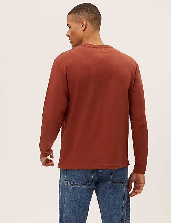 Pure Cotton Long Sleeve T-Shirt