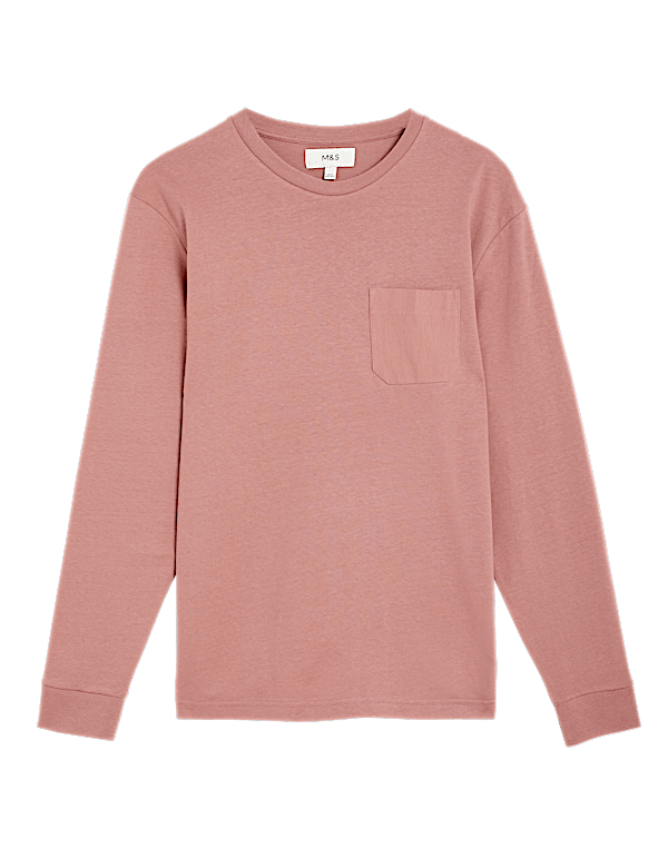 Pure Cotton Long Sleeve T-Shirt