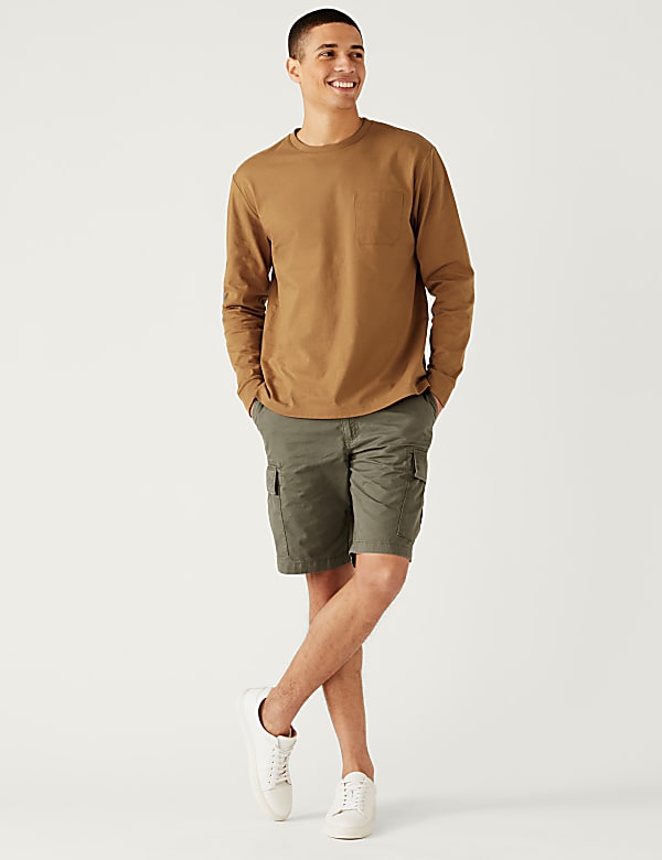 Pure Cotton Long Sleeve T-Shirt