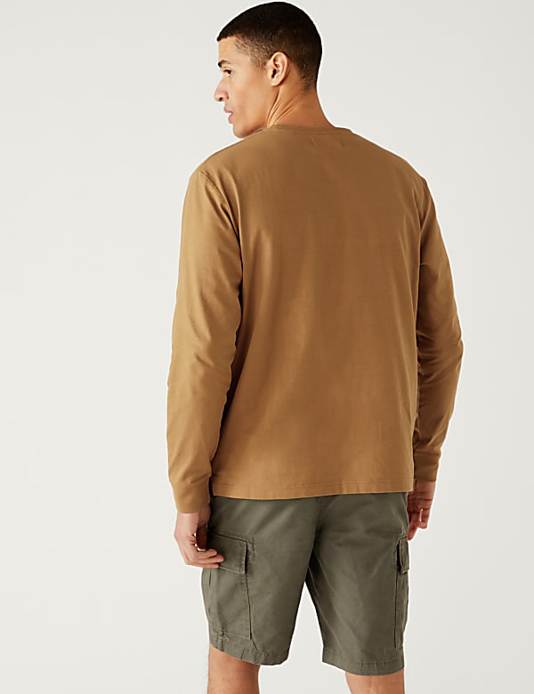 Pure Cotton Long Sleeve T-Shirt