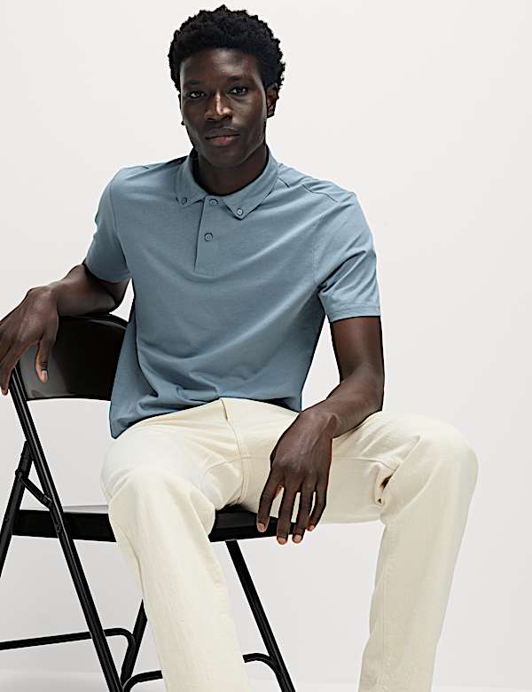 Polo en jersey 100 % coton - FR
