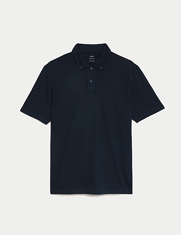 Pure Cotton Jersey Polo Shirt - KG