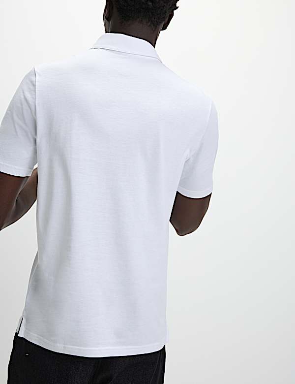 חולצת פולו מבד ג'רסי מכותנה טהורה - IL