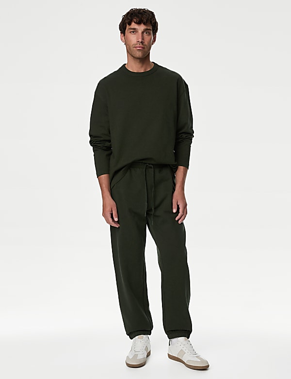 Pure Cotton Long Sleeve Oversized T-Shirt