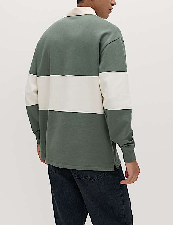 Cotton Rich Pique Rugby Shirt