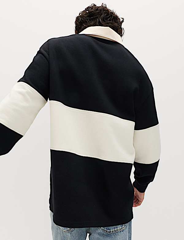 Cotton Rich Pique Rugby Shirt