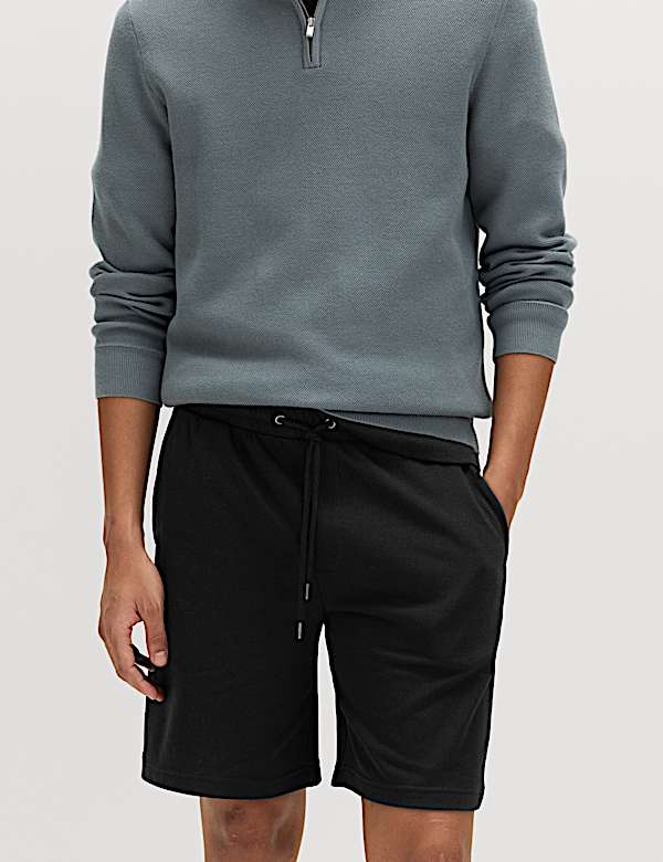 Elasticated Waist Cotton Rich Shorts