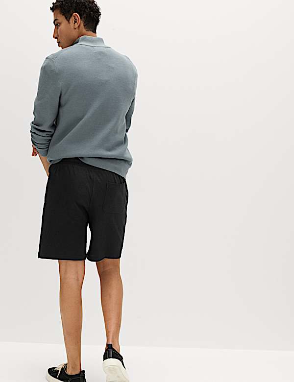 Elasticated Waist Cotton Rich Shorts