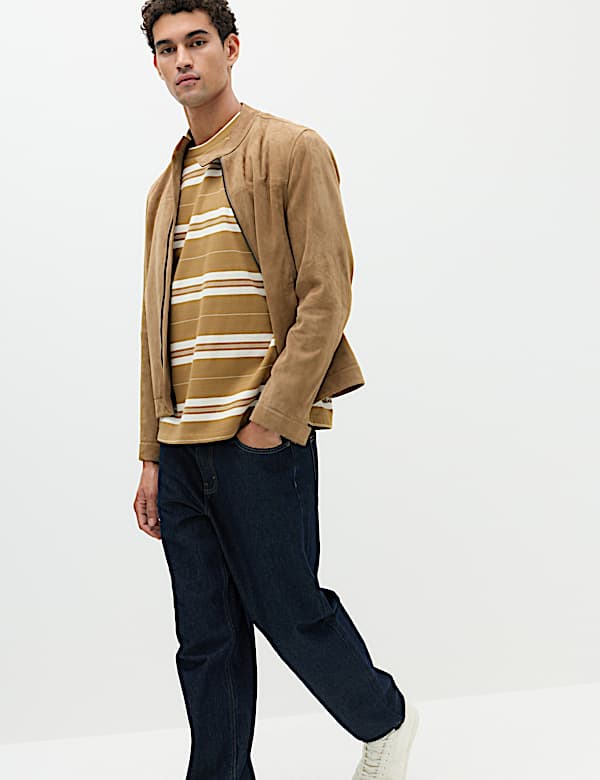 Pure Cotton French Rib T-Shirt