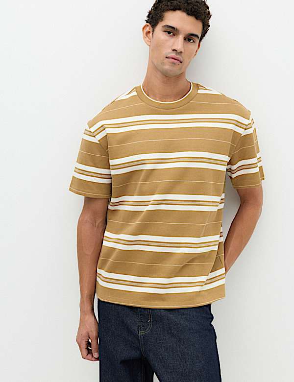 Pure Cotton French Rib T-Shirt