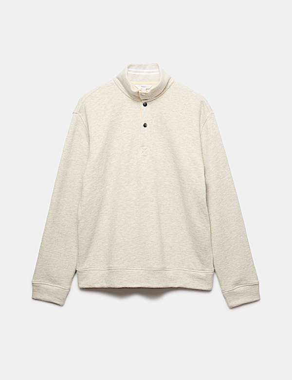 Surchemise 100 % coton &agrave; col chemin&eacute;e - CH