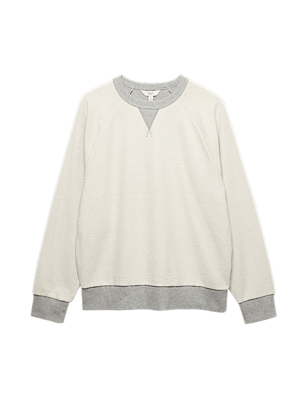 Cotton Rich Crew Neck Sweatshirt