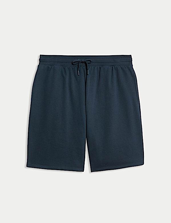 Elasticated Waist Cotton Rich Oversized Shorts - BN