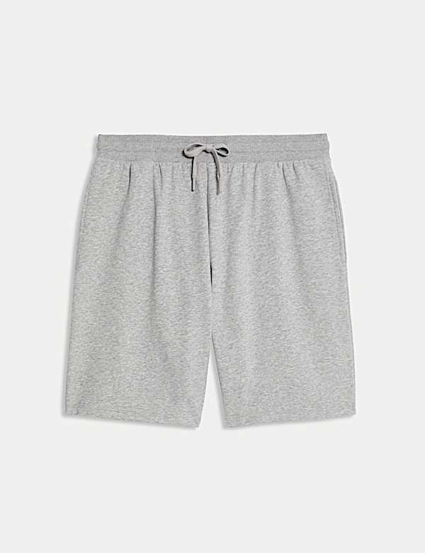 Elasticated Waist Cotton Rich Oversized Shorts - VN