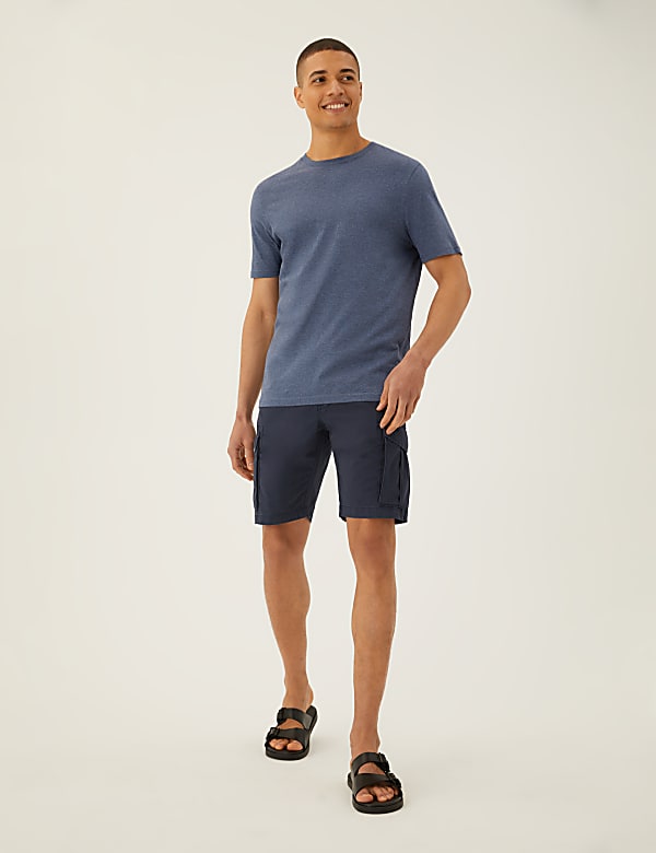 Pure Cotton Crew Neck T-Shirt - NZ