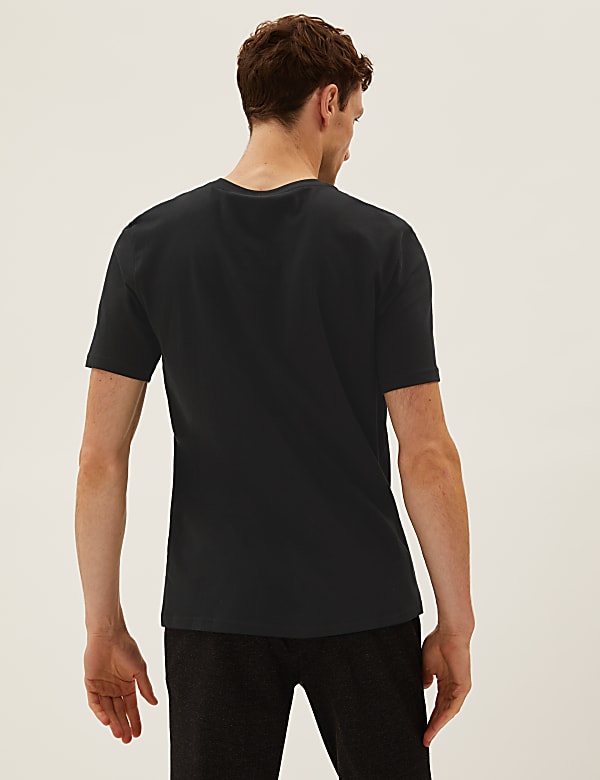 Pure Cotton V-Neck T-Shirt