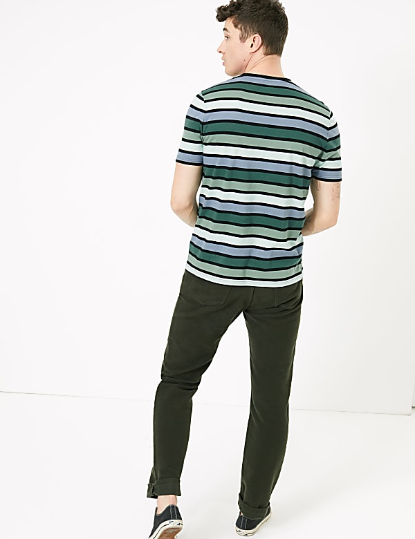 Regular Fit Striped T-Shirt