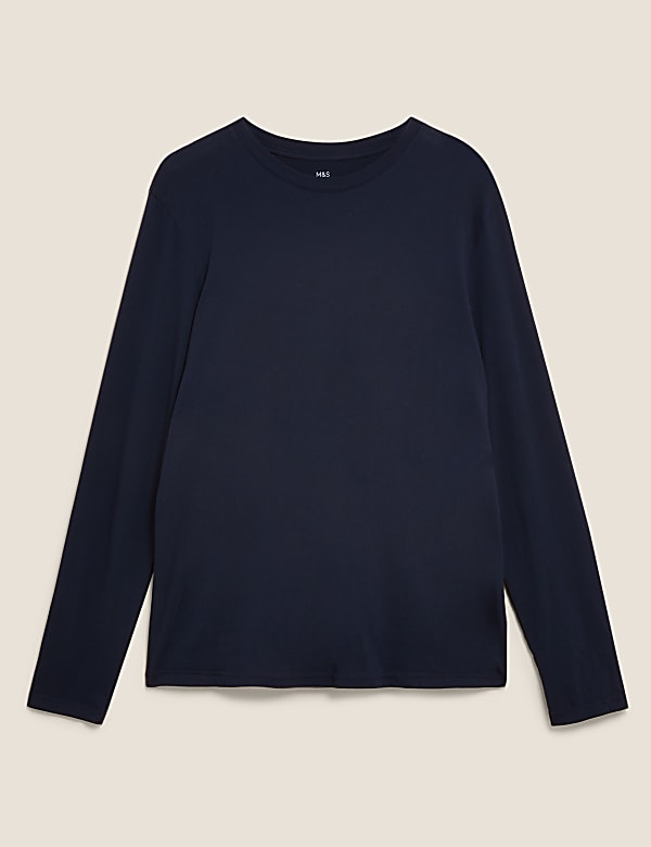 Pure Cotton Long Sleeve T-Shirt