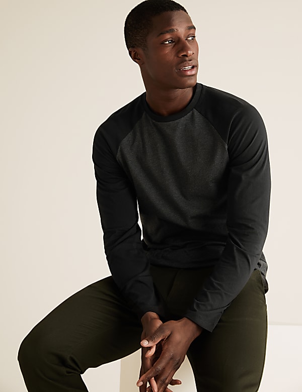 Cotton Long Sleeve T-Shirt - KR