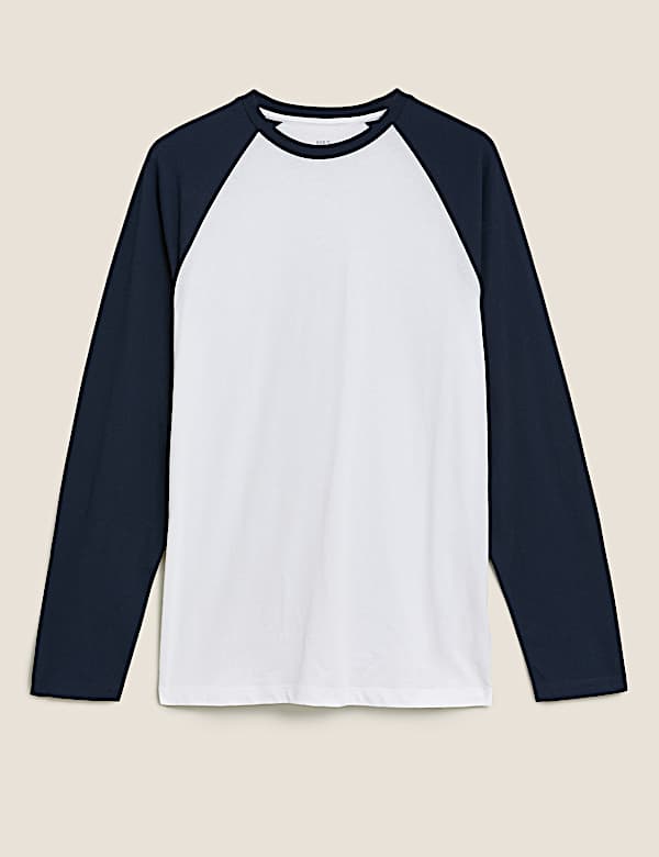 Cotton Long Sleeve T-Shirt - BE