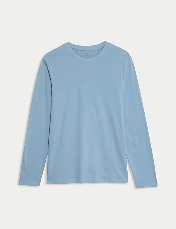 Pure Cotton Long Sleeve T-Shirt - IL