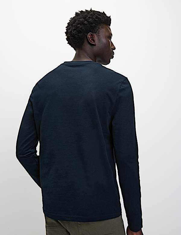 Pure Cotton Long Sleeve T-Shirt