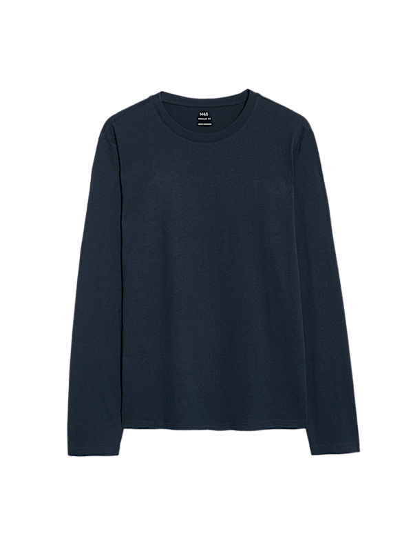 Pure Cotton Long Sleeve T-Shirt