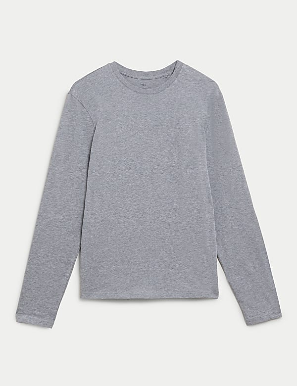 Pure Cotton Long Sleeve T-Shirt