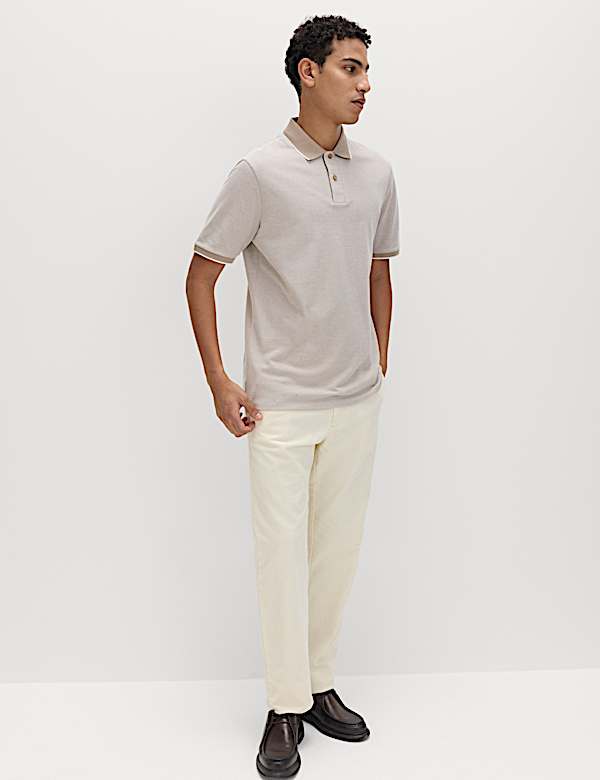 Ultimate Tipped Pique Polo Shirt