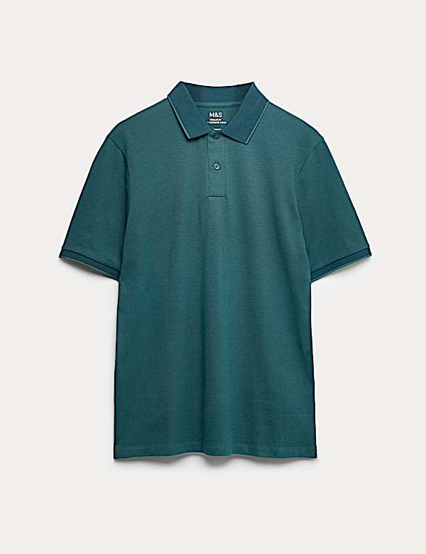 Ultimate Tipped Pique Polo Shirt - US