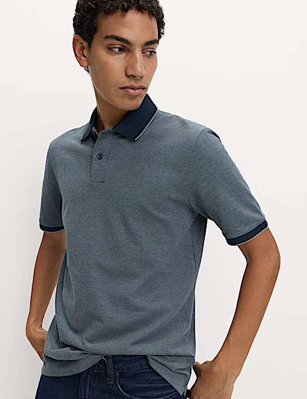 Ultimate Tipped Pique Polo Shirt